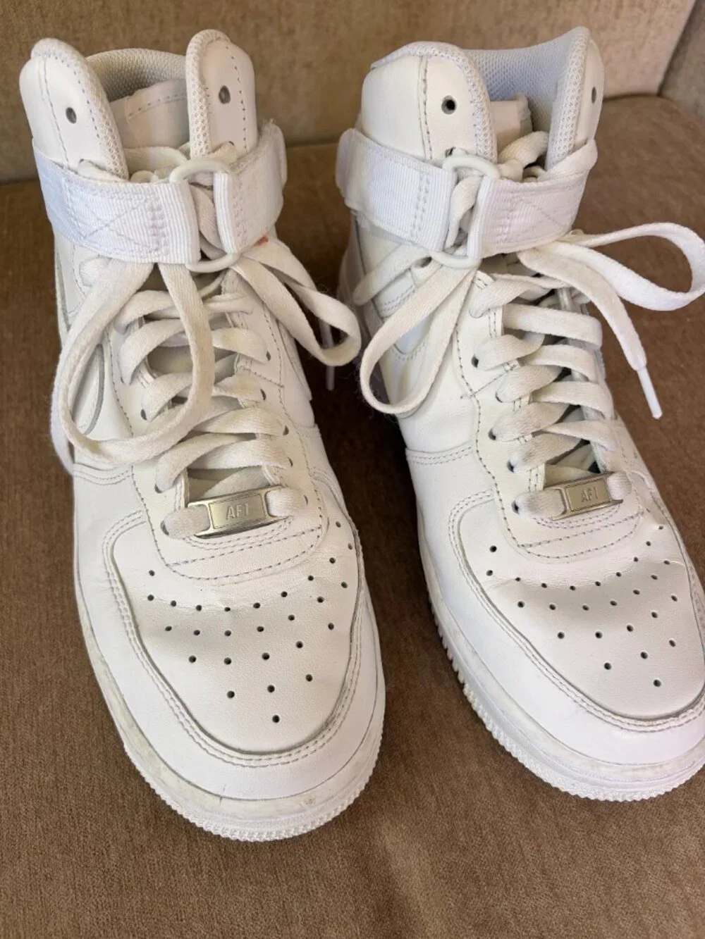 Nike Air Force 1 '07 All White Midi Women's Size 7.5